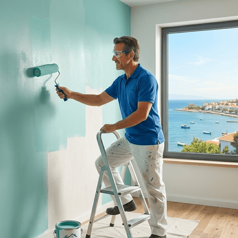 Duvarlarınızı profesyonel boya ile yenileyip parlatır.