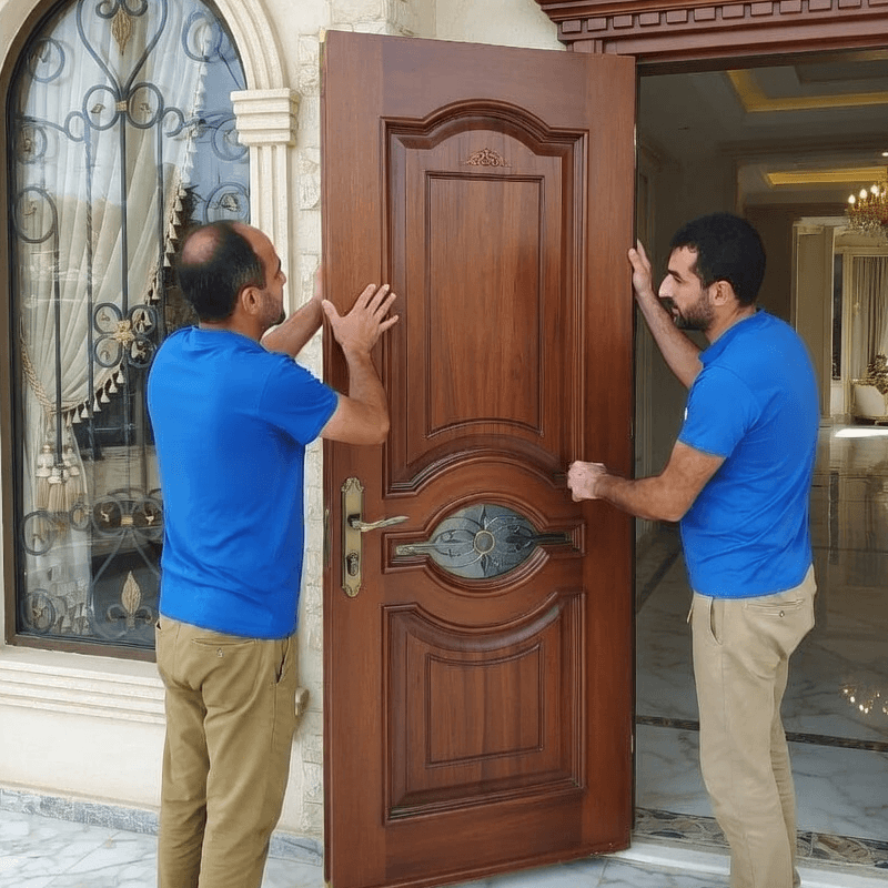 Şık kapılar temin edip sağlam montaj yapar.